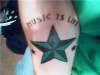Music Is Life tattoo