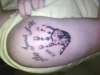 My sons hand tattoo
