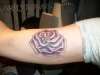 Purple Flower tattoo