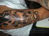 Skull&Snake tattoo