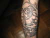 Werewolf tattoo