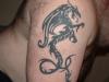 Tribal Dragon tattoo