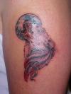 Howling Wolf tattoo
