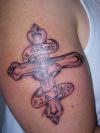 Memorial Cross tattoo