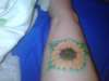 Sunflower tattoo