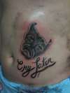 CRY LATER tattoo