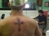 Cross tattoo