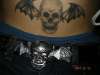 Deathbat tattoo