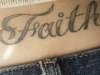 Faith tattoo