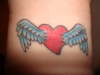 Heart w/ Wings tattoo