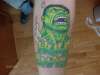Hulk Smash tattoo