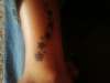 Stars On Ankle tattoo