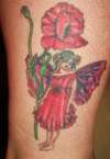 The Poppy Fairy tattoo