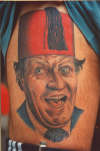 Tommy Cooper tattoo