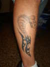 Tribal Snake tattoo