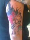 Tribute to Disneyland tattoo