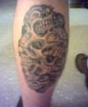 BAD ASS SKULLZ tattoo