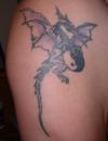Fantasy with Ying Yang tattoo