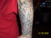 right arm half sleeve tattoo