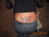 lower back piece tattoo