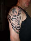 right arm tattoo