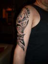 right arm tattoo