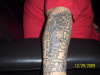 right half sleeve tattoo