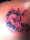 unicorn tattoo
