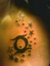 zodiac and stars tattoo