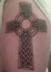 Celt cross tattoo