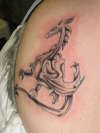 Dragon-Outline/shading tattoo