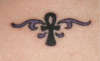 Egyptian Ankh tattoo