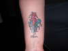 Seahorse (healed) tattoo