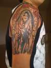 Start Of Full Sleeve (Mary) tattoo