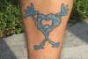 Stickman tattoo
