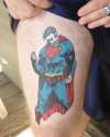 Superman tattoo