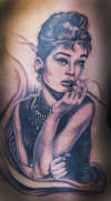 audrey hepburn tattoo