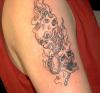 2 skulls tattoo