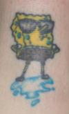 SpongeBob tattoo