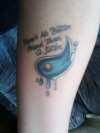 sister matching tats tattoo