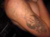skulls freehanded tattoo