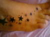 stars tattoo