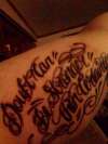 Doubt Can Be Stronger Then Certainty tattoo