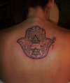 HAMSA SYMBOL tattoo