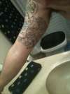 Henya Mask tattoo