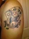 Life Is A Gamble tattoo