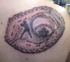 Life's a Game, Baseball's Serious tattoo