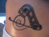 Music and Photography tattoo