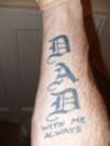 Right Forearm (Dad) tattoo