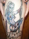 Sheri Moon Zombie tattoo